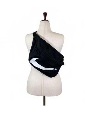 Nike Black Waist Crossbody Sling Fanny Pack with Adjustable Strap